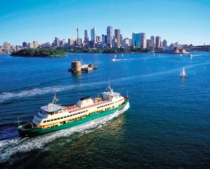 Photo: Ferry on Sydney Harbour by Hamilton Lund. Courtesy Tourism New South Wales